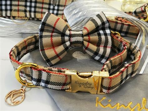 burberry dog collar and lead